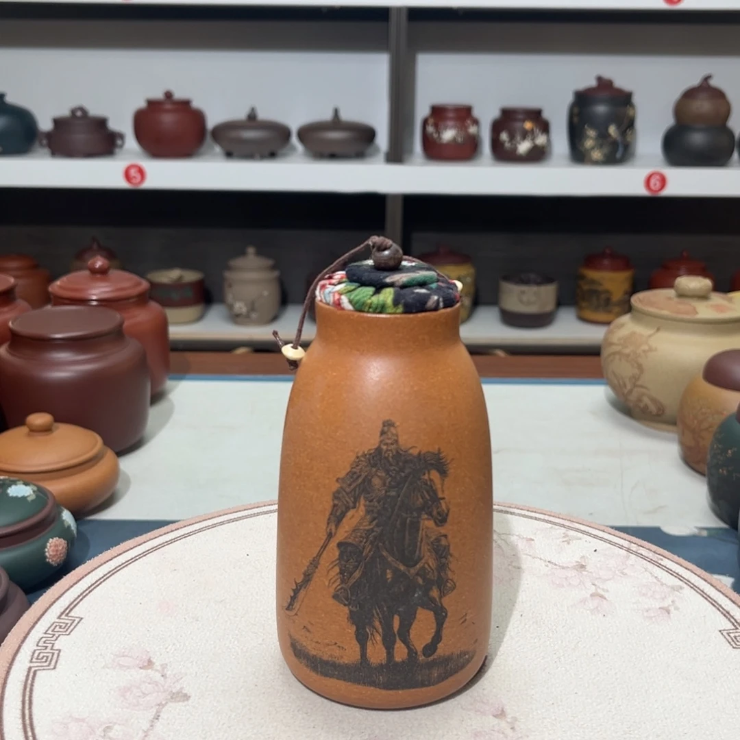 紫砂茶叶罐紫砂罐