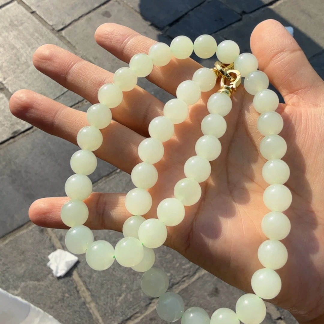 和田玉未镶嵌颈饰晴水项链帅弟弟多样性拍一发一