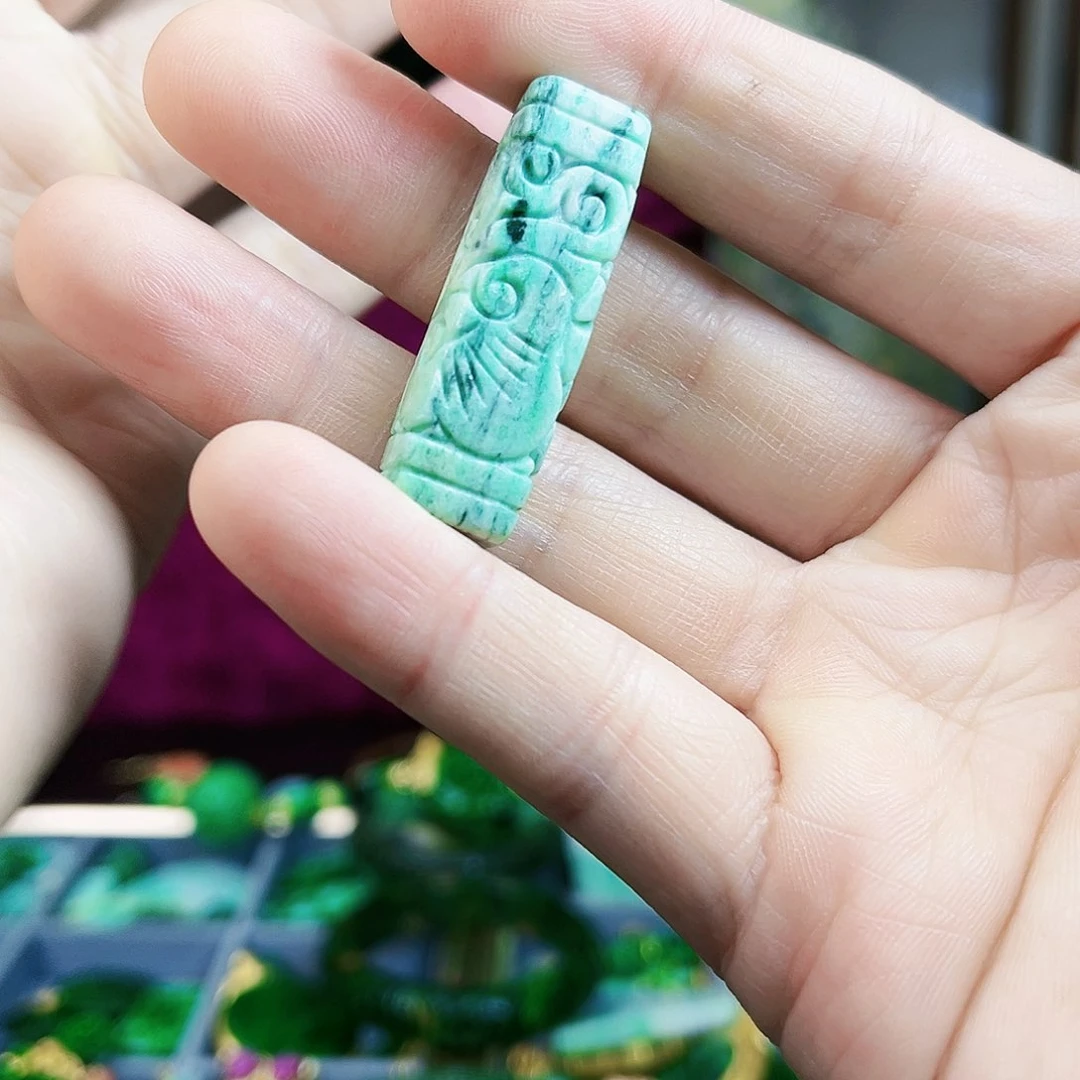 翡翠颈饰未镶嵌吊坠多样性发货