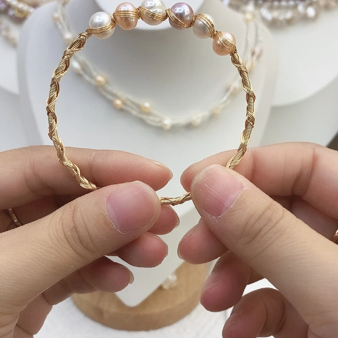 颈饰未镶嵌淡水珍珠