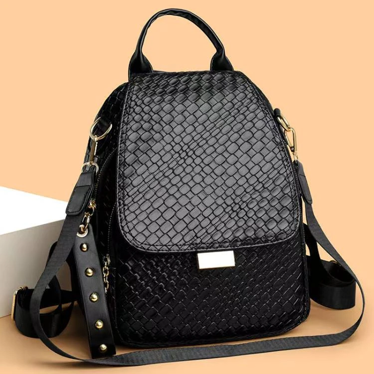 【宽25厚16高29】新款高级感女士潮流百搭双肩包206