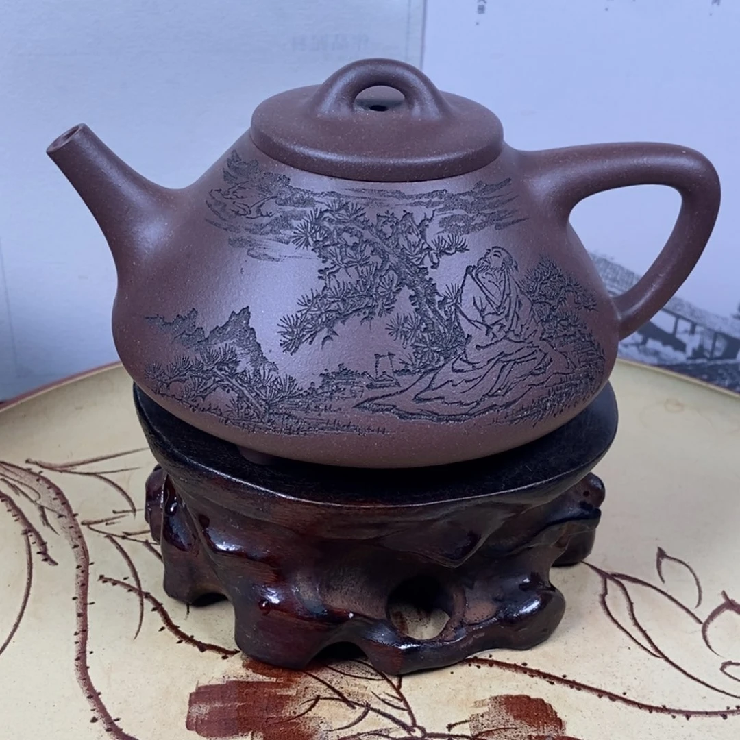 紫砂茶壶全手270 容量宜兴紫砂壶