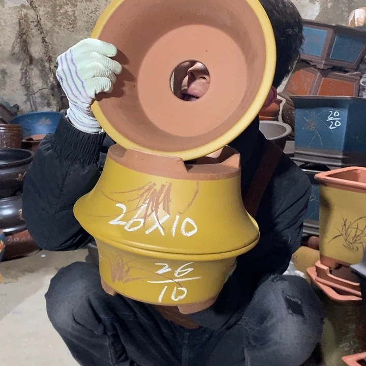 红陶紫砂花盆花盆