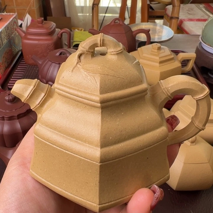 茶壶紫砂本绿竹鼎