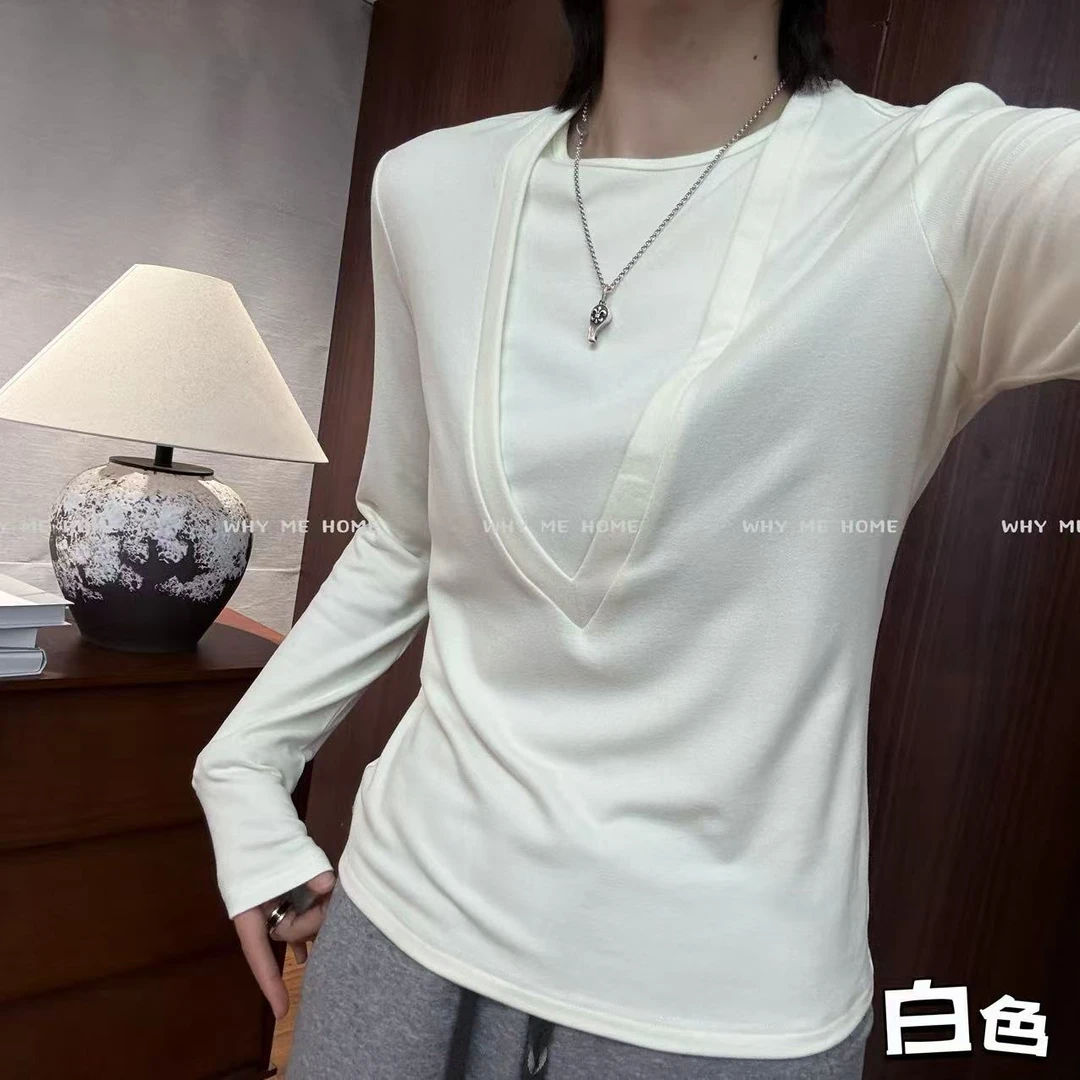 【压肉紧致T】紧密加绒加厚保暖多规格显瘦上衣27667