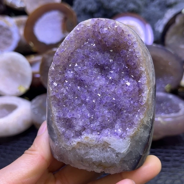 水晶未镶嵌珠宝半成品