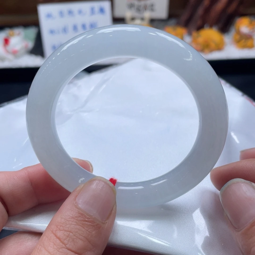 翡翠手镯未镶嵌50.8圆条