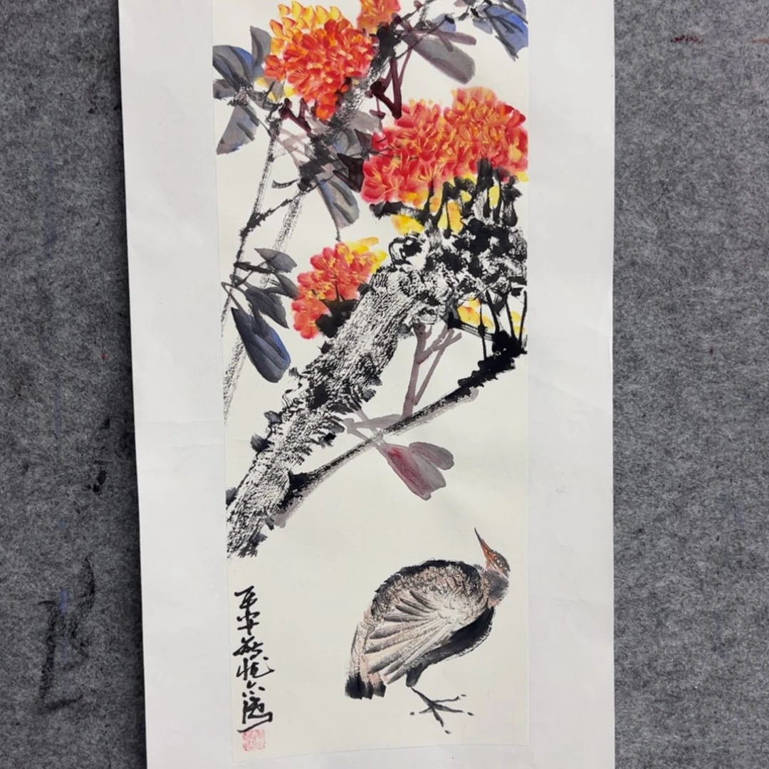 国画亲笔手绘原创作品