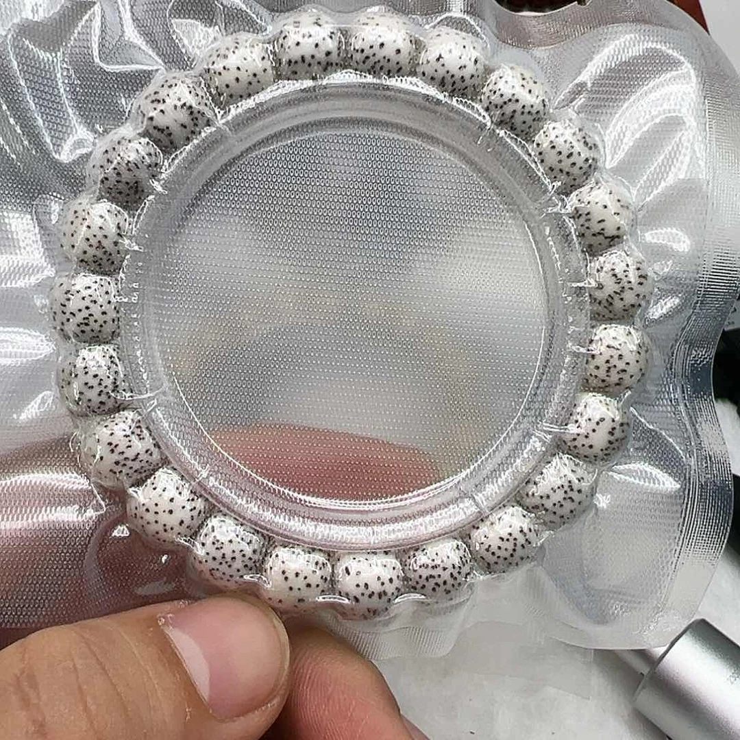 星月菩提手串60王者原脂白星月菩提镶嵌万10