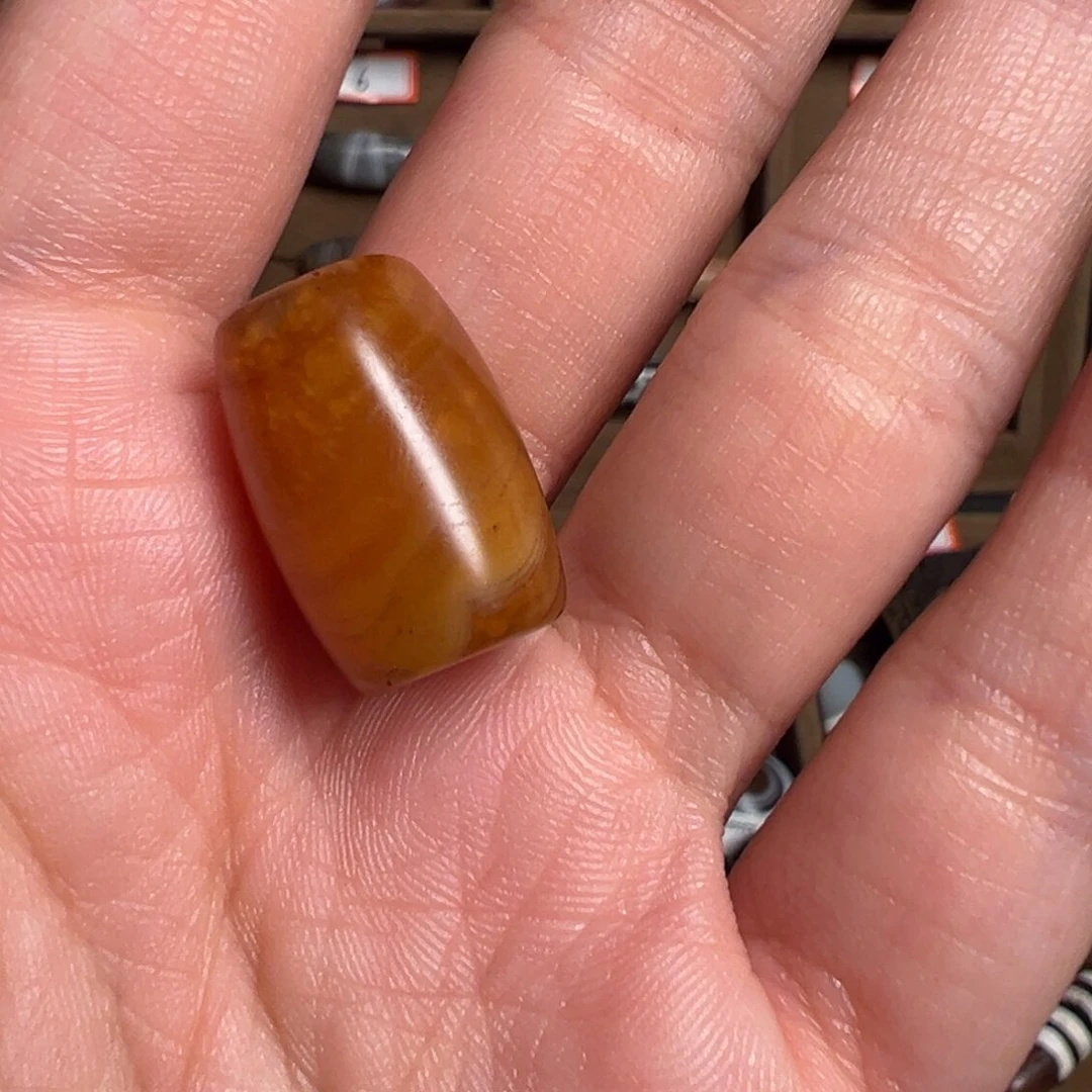 玛瑙/玉髓单珠未镶嵌