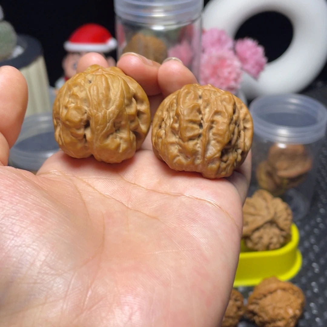 吊坠文玩核桃蛤蟆43白茬