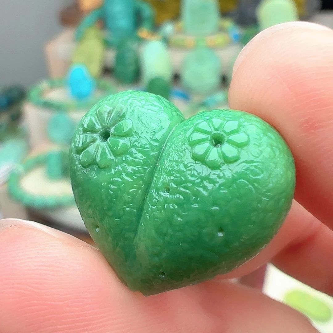 绿松石未镶嵌主播万珍