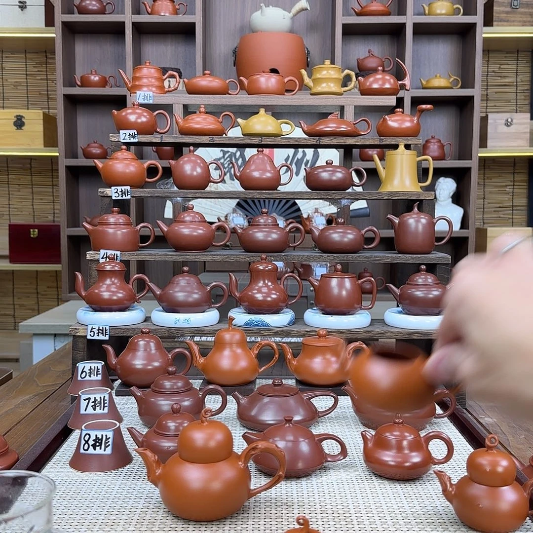 无***ཀ茶壶紫砂潮州手拉壶葫芦2