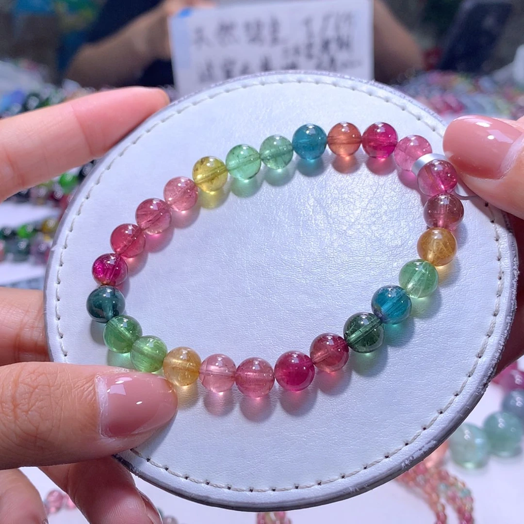 【闪购商品】未镶嵌手链碧玺8.1m