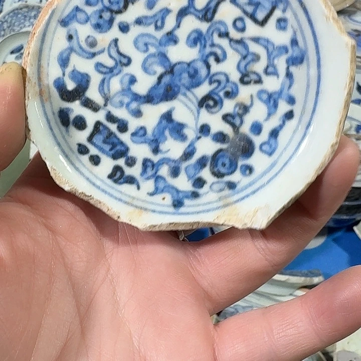 熱***生瓷片瓷片标本顺丰包邮