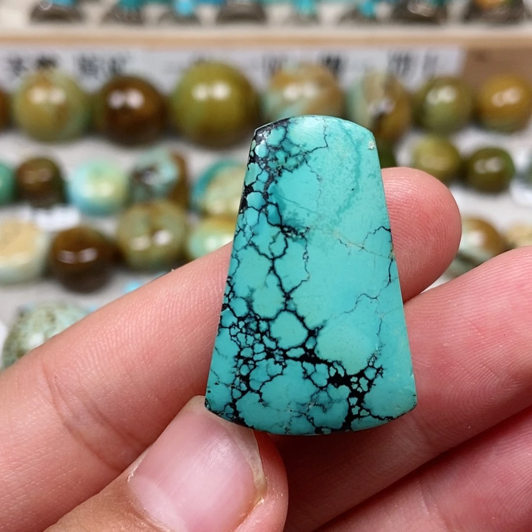 未镶嵌绿松石珠宝半成品