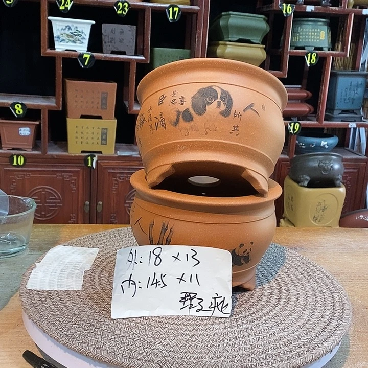 花盆紫砂紫砂花盆