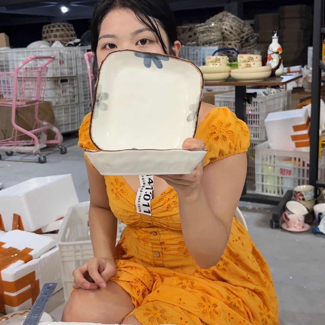 瓷微瑕陶瓷餐具釉下彩