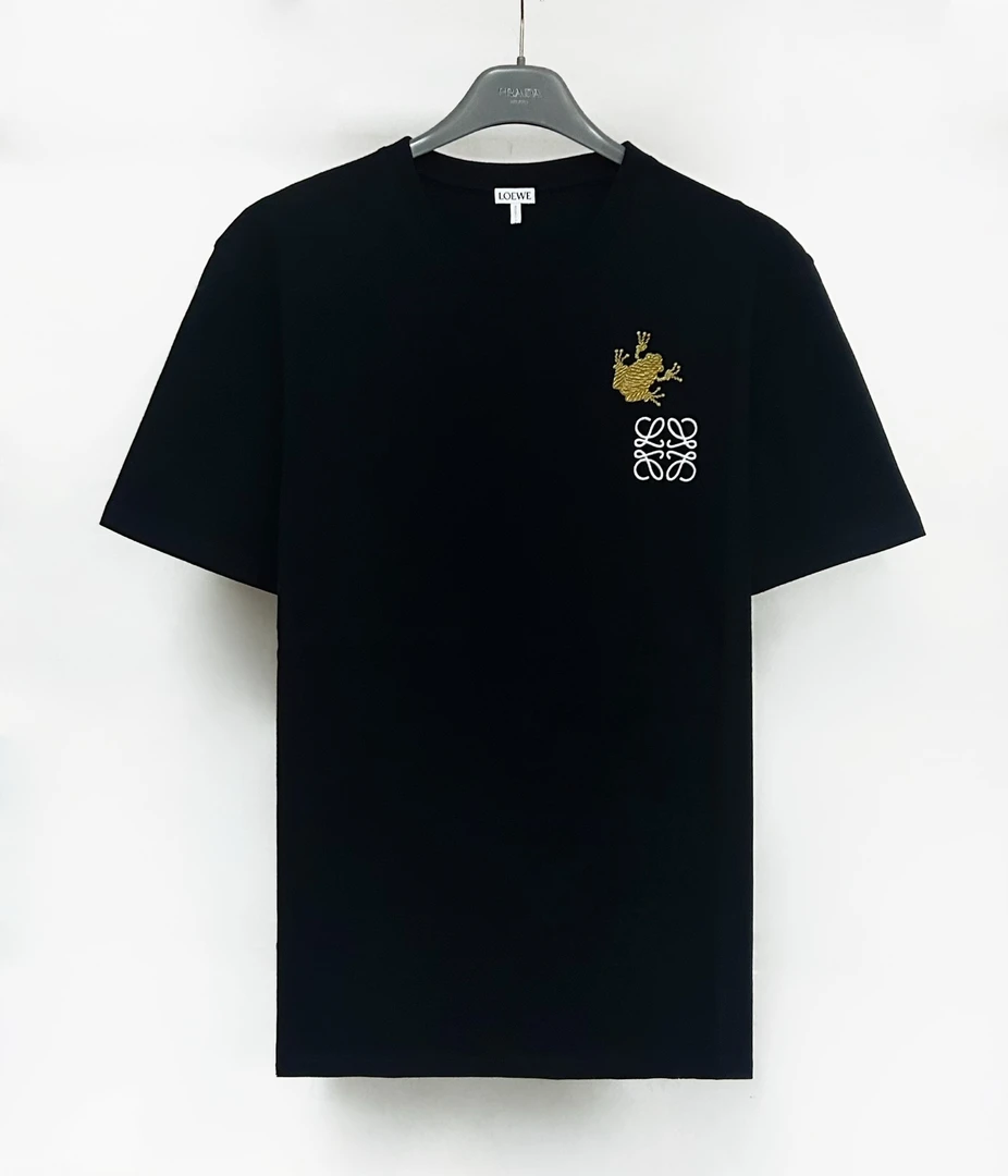 未使用 LOEWE/罗意威 25 青蛙Logo刺绣 短袖T恤H526Y22J74