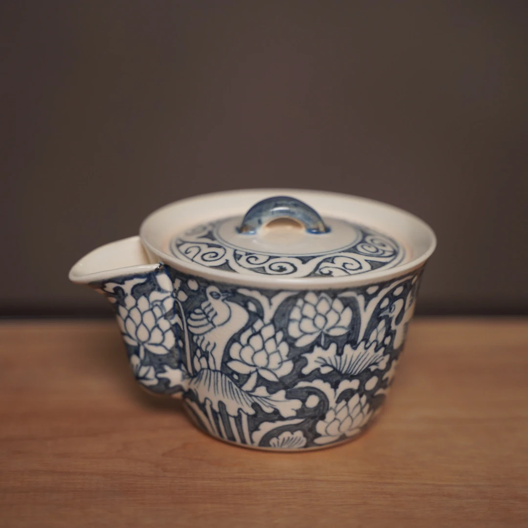 一鹭莲科-梵山堂-直身泡瓶-130CC（W0268）