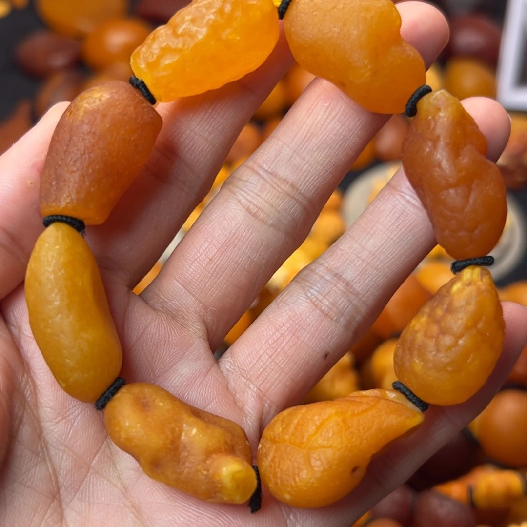 琥珀裸石未镶嵌天然蜜蜡