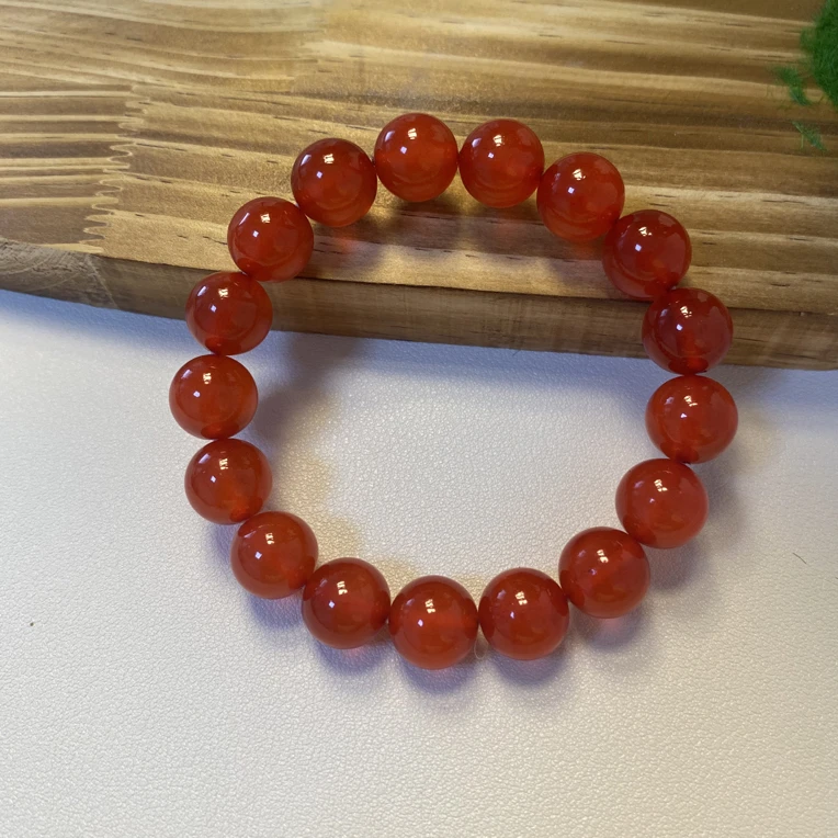 非金属珐琅手链 10尺寸青鱼石 鱼惊石手串男女同款