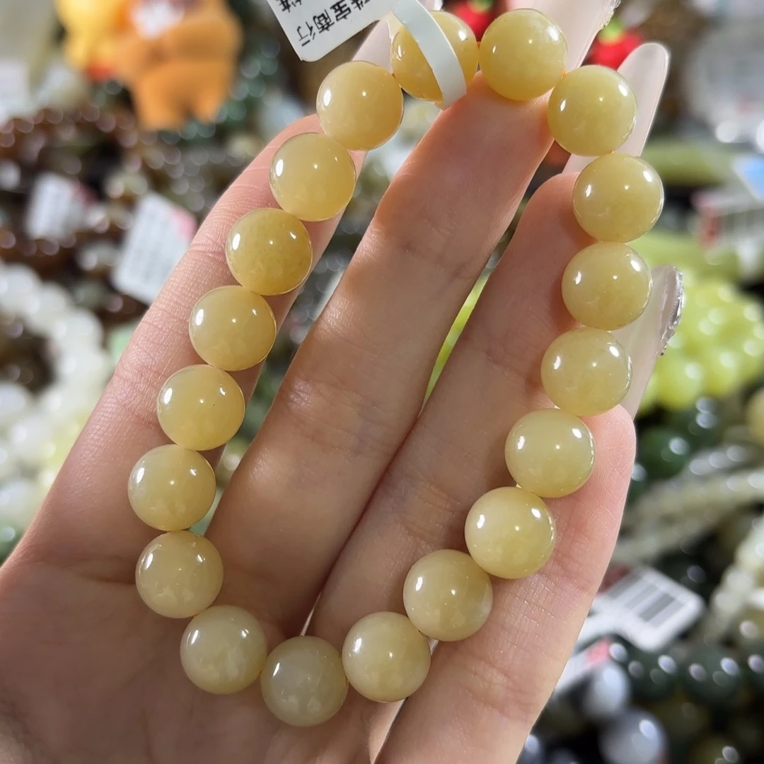 和田玉未镶嵌手链52