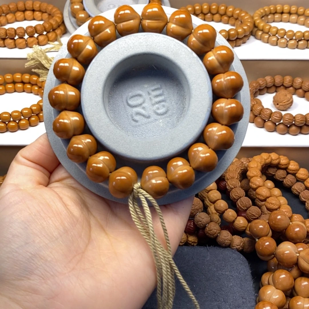 【闪购商品】手串猴头核桃兰****学屁桃16mm左右