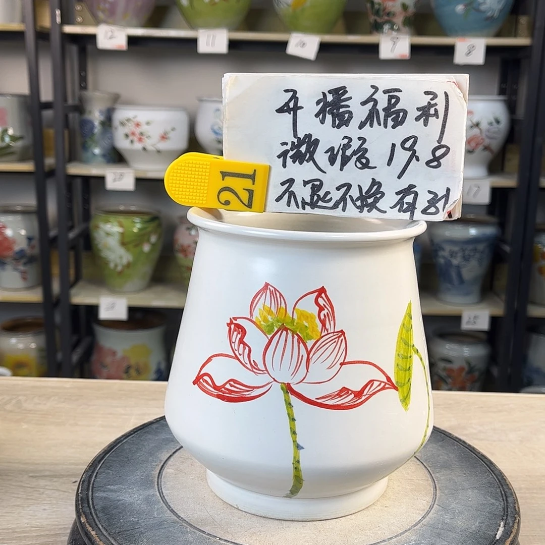 罐1xc景德镇陶瓷花盆