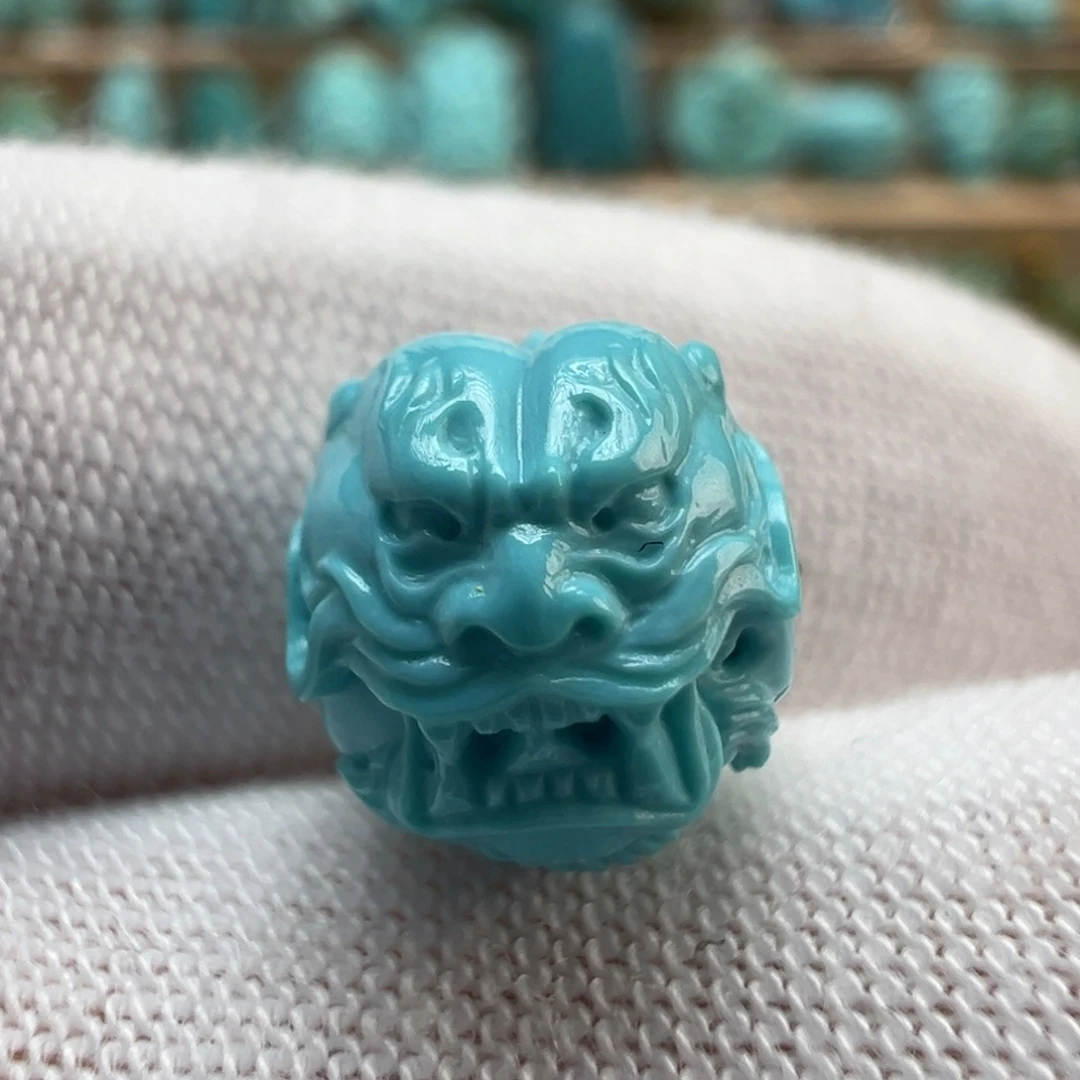 绿松石未镶嵌配饰10.2*8.8