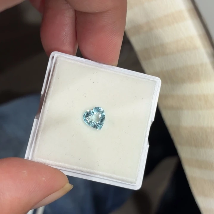 海蓝宝石裸石裸石1.42克拉