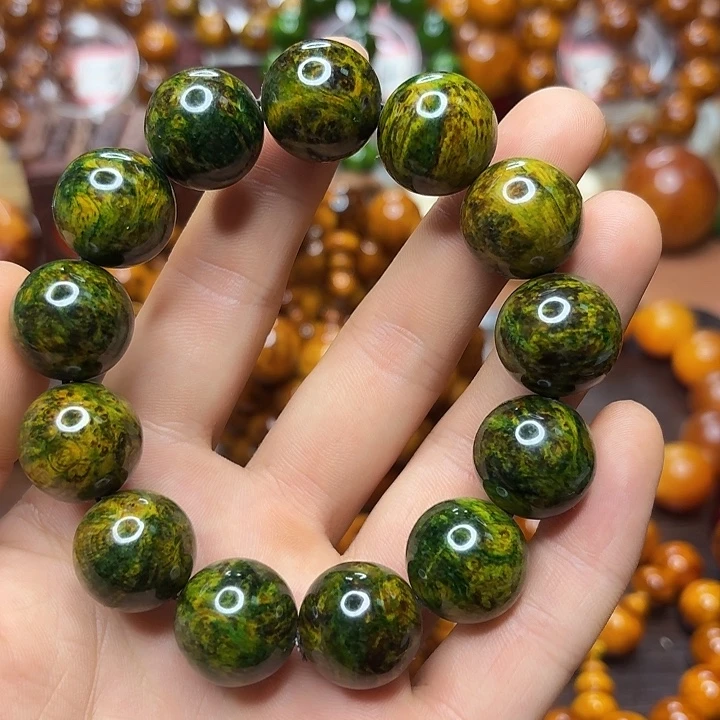 松木（琥珀木）其他1.8满留疤丹青串王高货