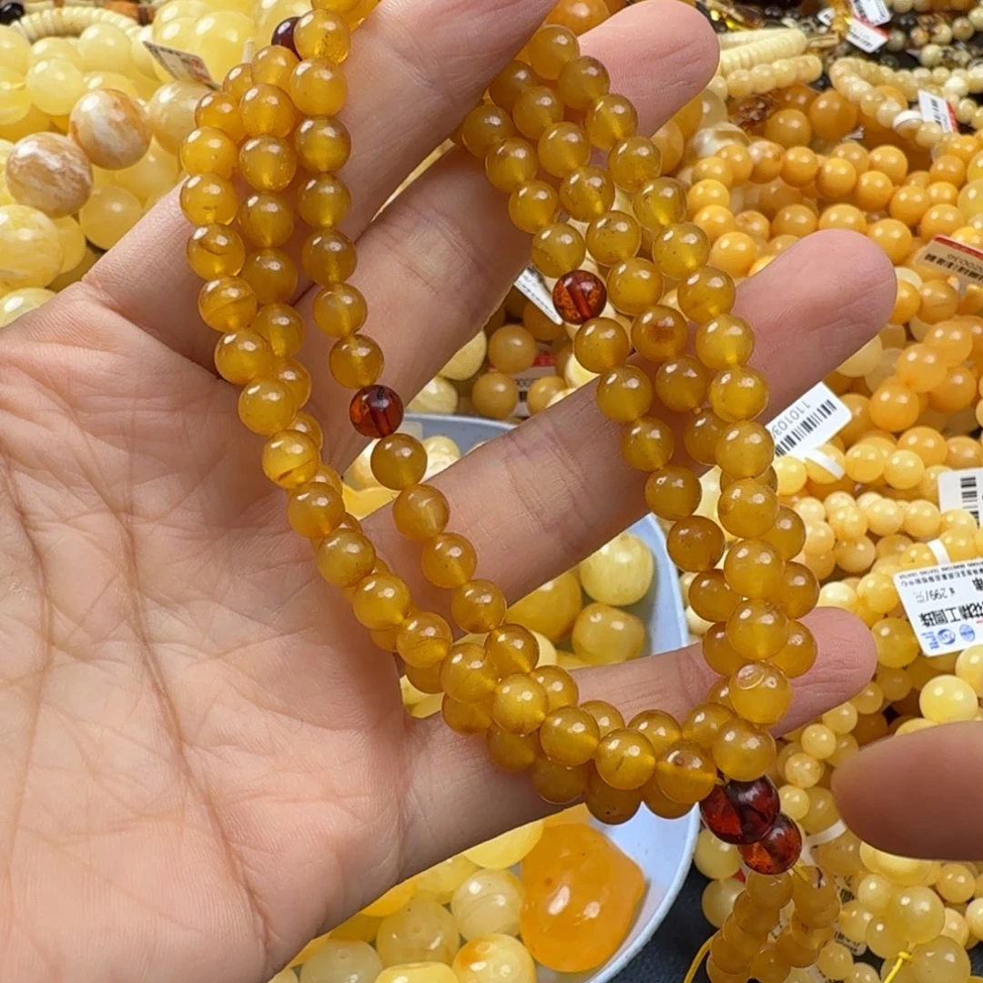 琥珀未镶嵌珠宝奇石