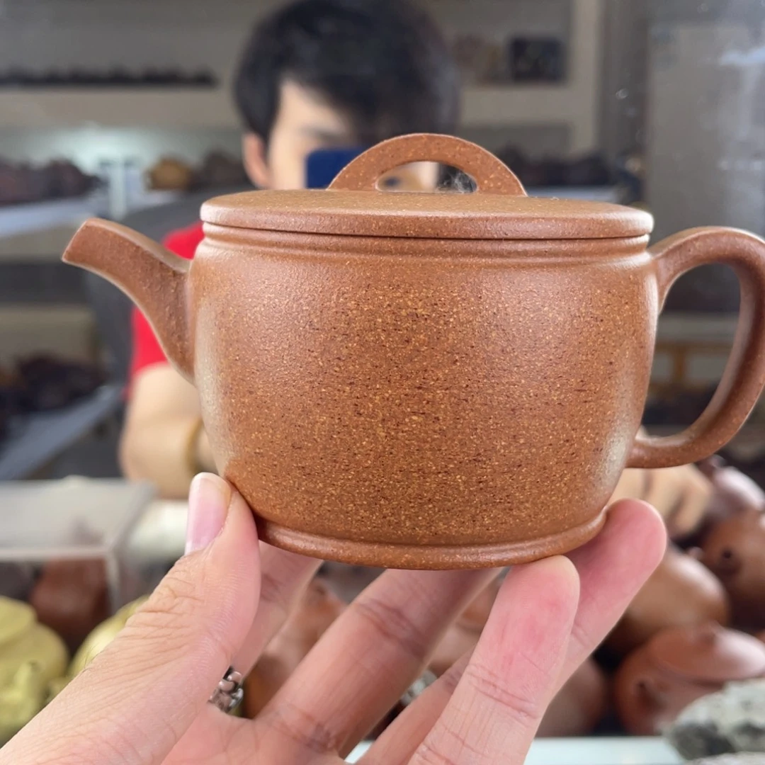 茶壶紫砂180cc黄降坡茶壶