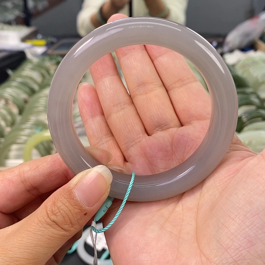 和田玉和田玉手镯58未镶嵌