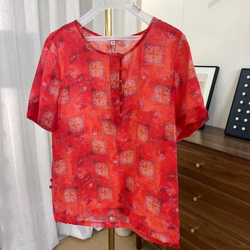 T恤小衫上衣2078-1