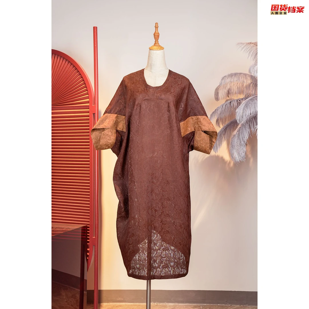 【万象有衣】五星出东方-原创设计师款连衣裙 -5592