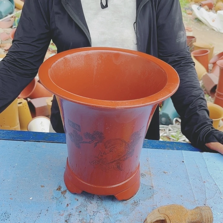 紫砂花盆宜兴紫砂精品花盆