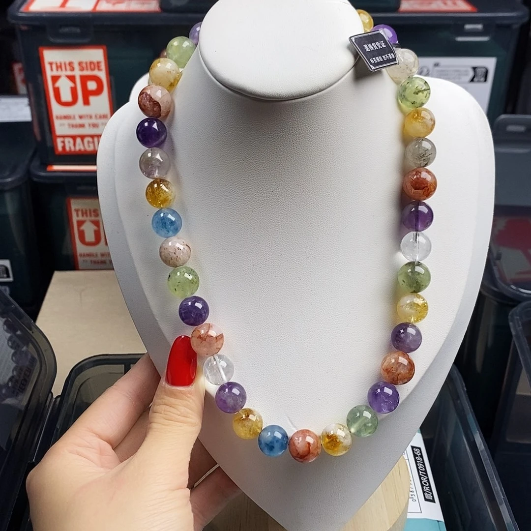 水晶手链银S925镶嵌