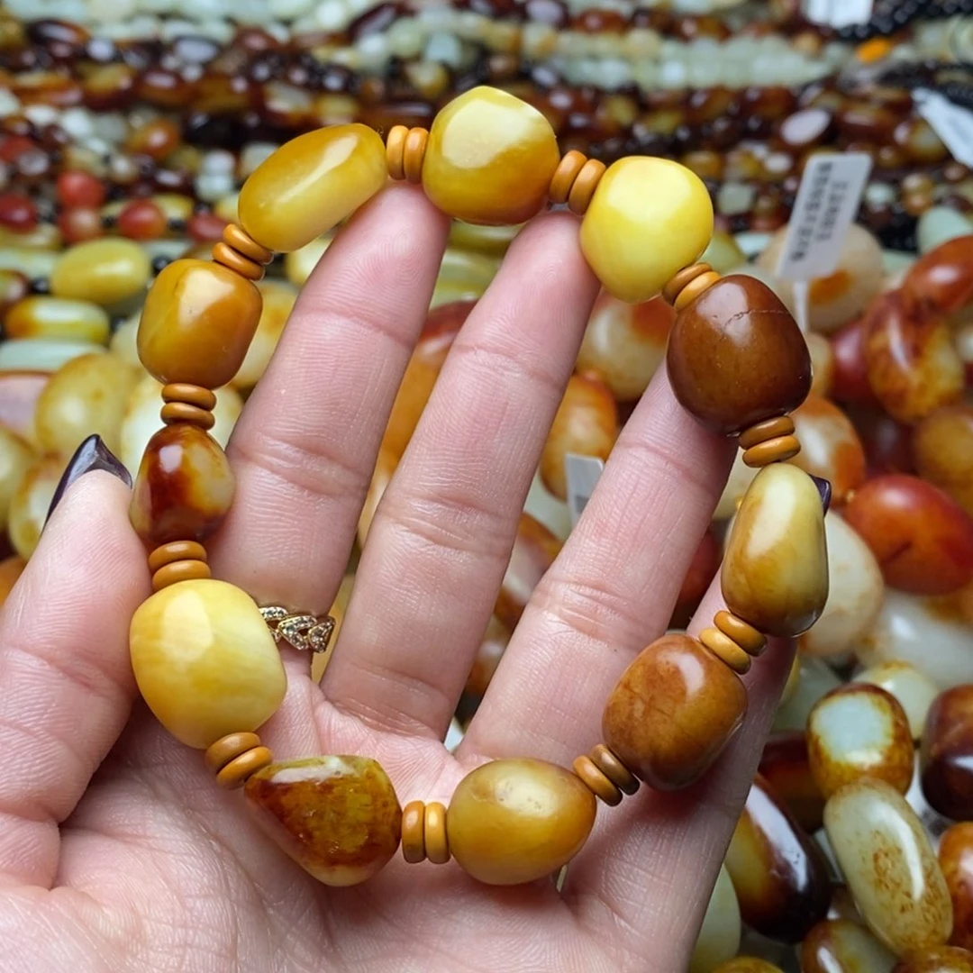 和田玉手链未镶嵌