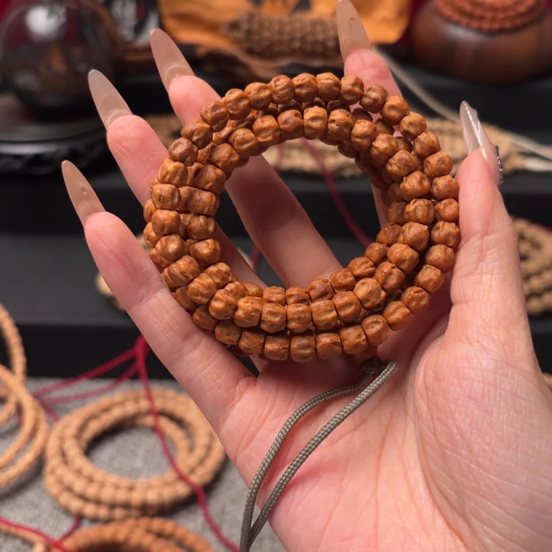 一***面柏香籽/百香籽手串