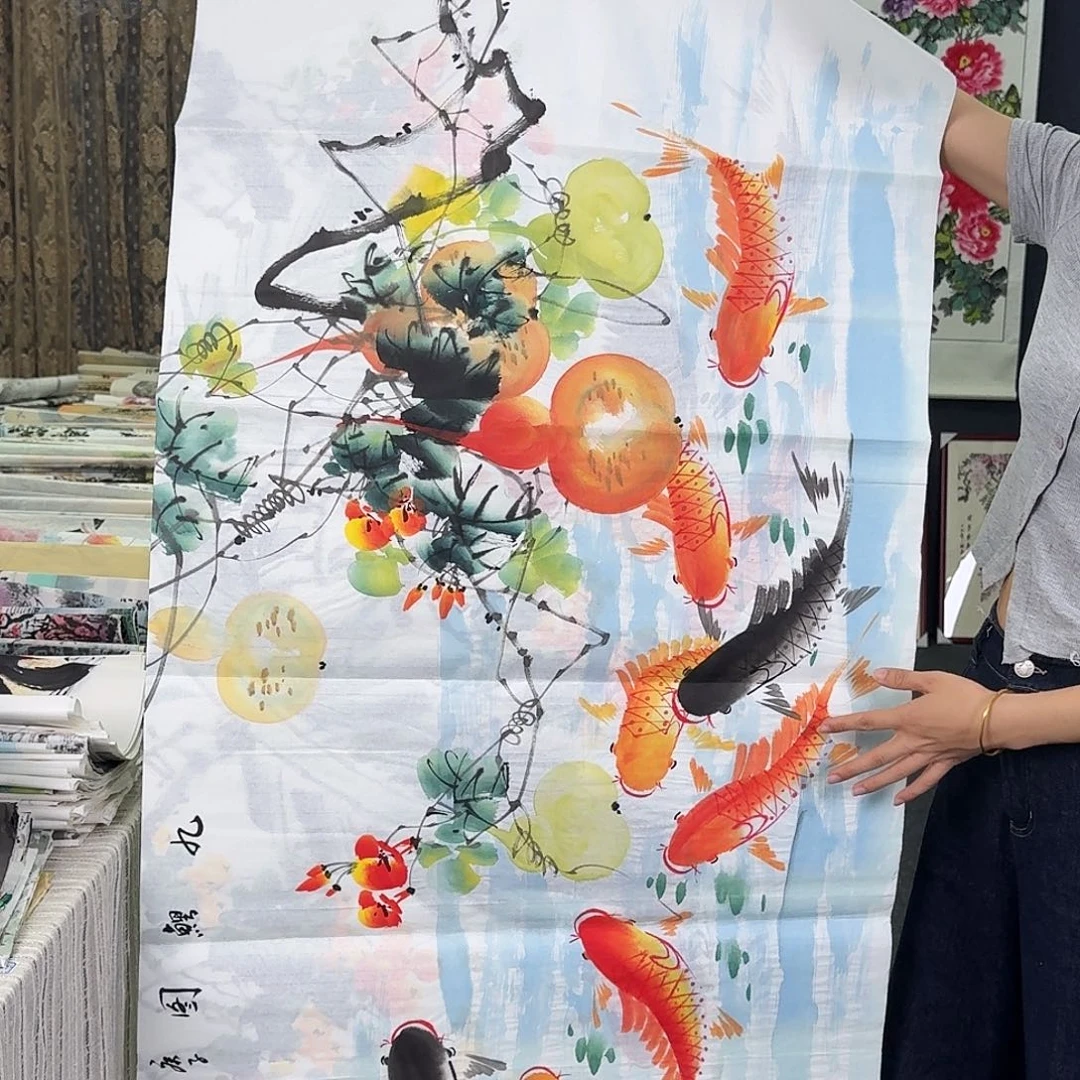 纯手绘的好看作品