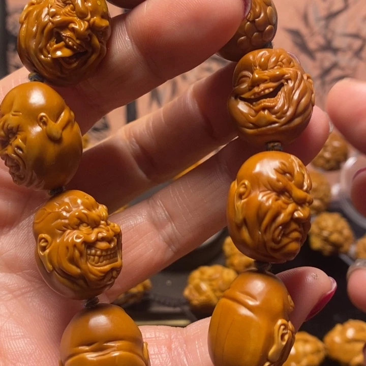 橄榄核手串/手链星**海经典恶僧