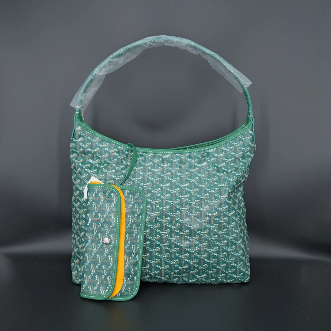 全新未使用 Gaoy/戈雅 戈雅绿色hobo手提腋下包200