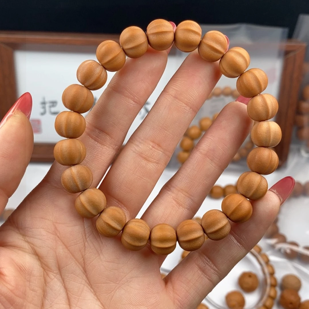 核桃手串/手链原皮四花鲨鱼背