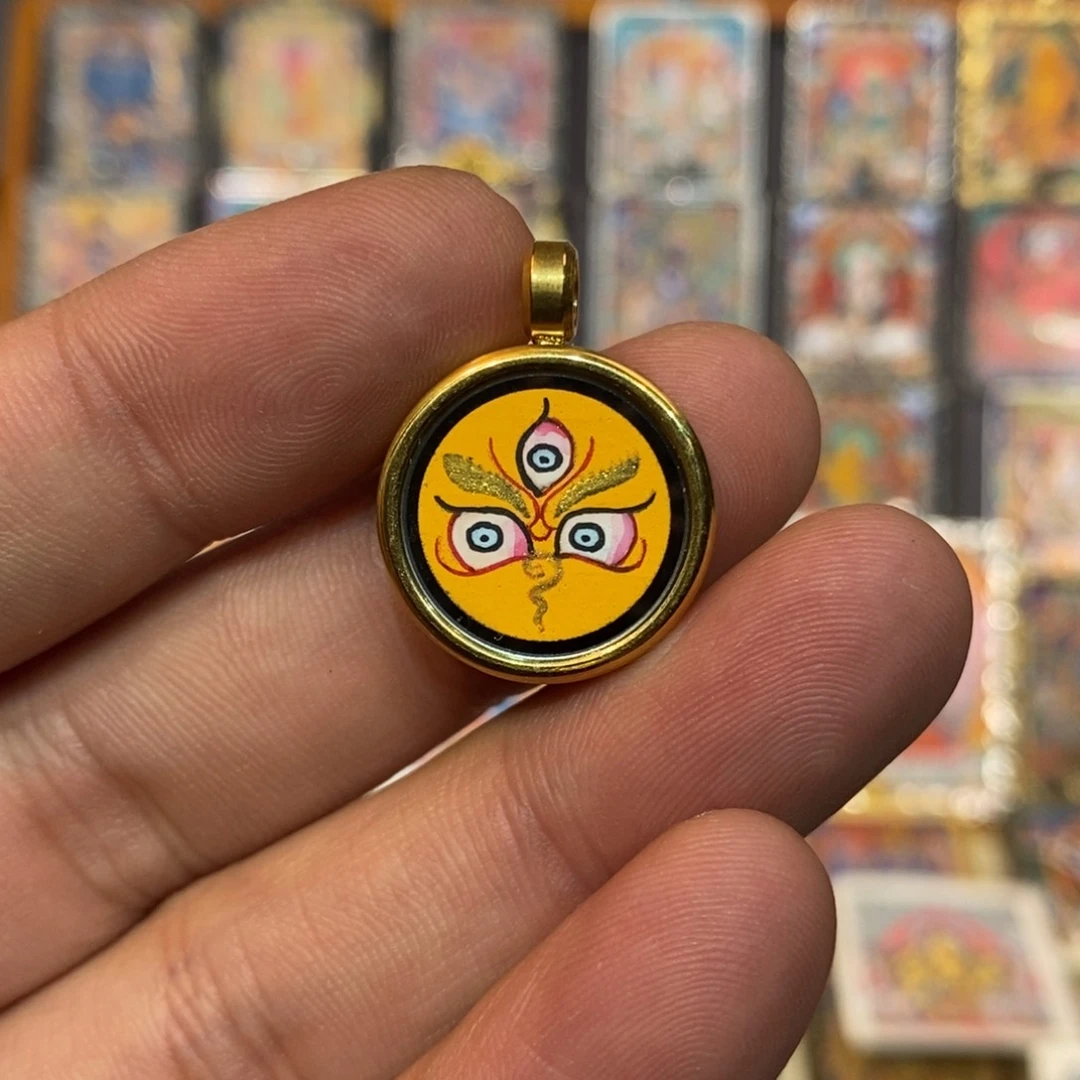 吊坠纯手绘唐卡新年特惠