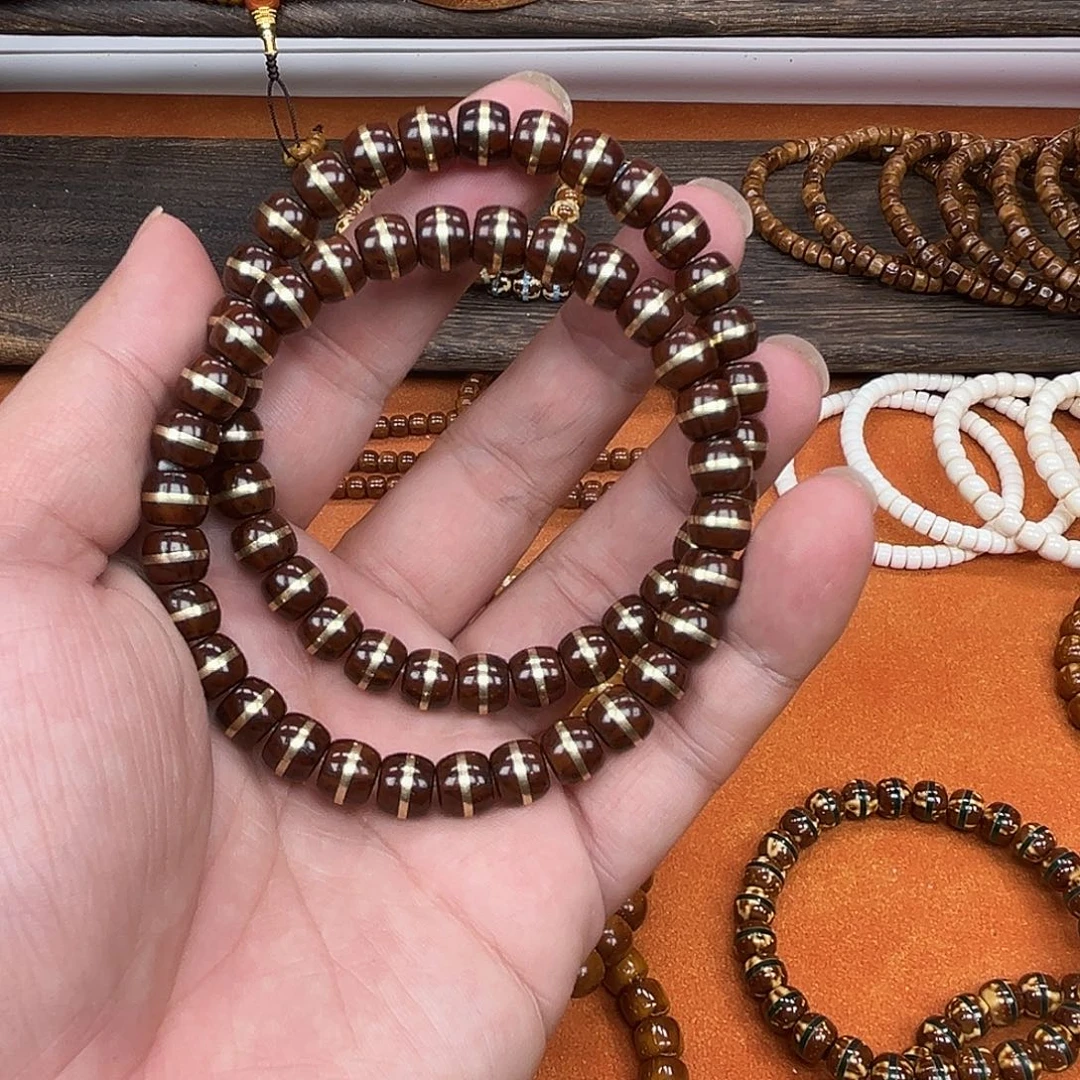 手串紫金鼠8实心一线天