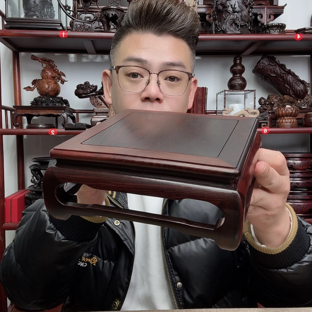 微凹黄檀工艺品底座