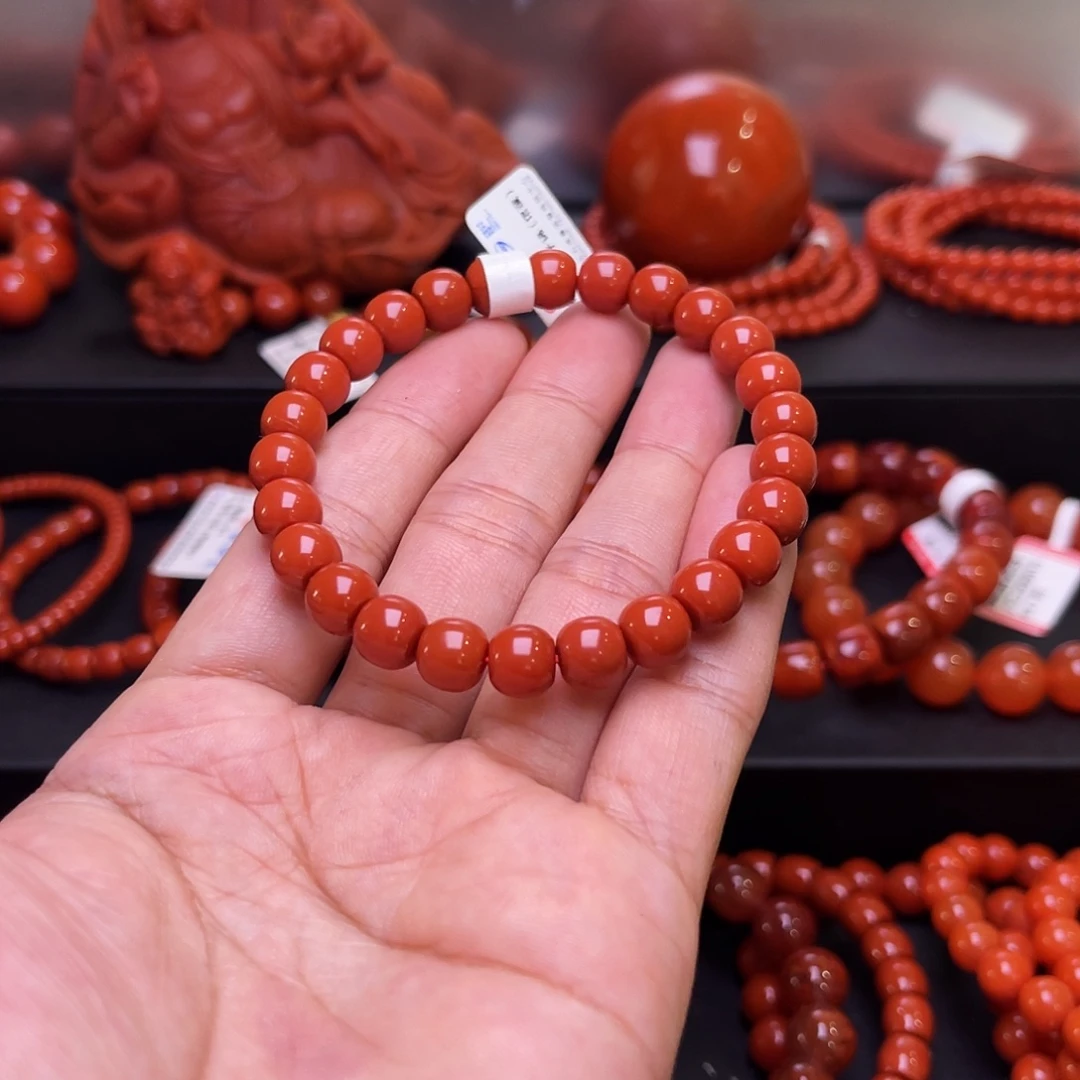 南红玛瑙未镶嵌南红手串