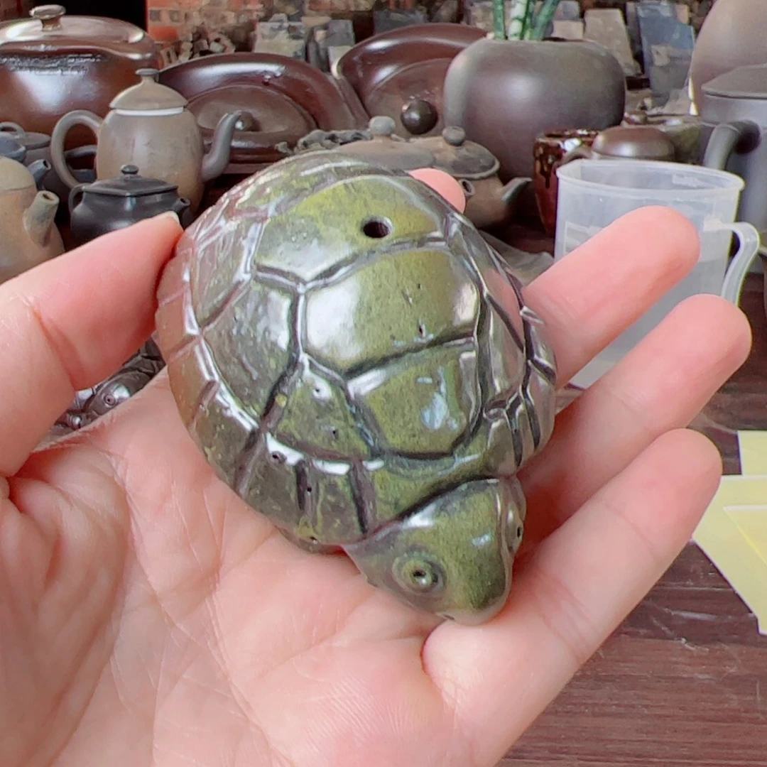 坭兴陶贵台龙窑柴烧茶器A162